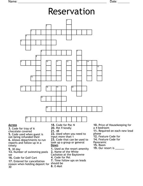 with some reservation crossword clue|some reservations crossword.